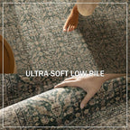 Machine Washable Hallway Runner Rugs: 2'6"x8' Kitchen Rug Stain Resistant Non - Image 5