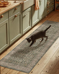 Machine Washable Hallway Runner Rugs: 2'6"x8' Kitchen Rug Stain Resistant Non by palohom