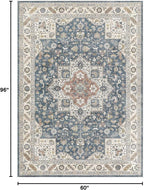 Vintage Living Room Area Rug 5x8 - Image 2