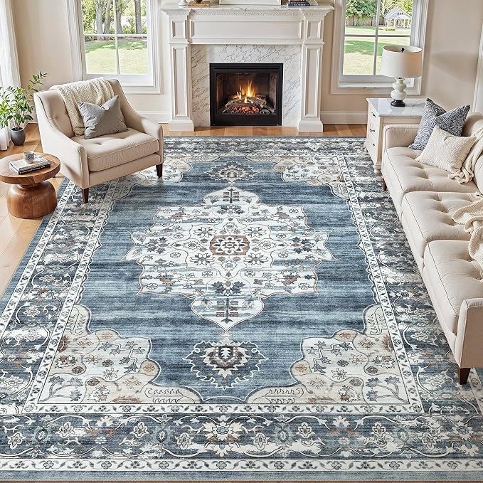 5x7 Washable Area Rug - Image 6