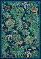 GarveeHome Jungle 8x10 Area Rug Washable Rugs - Image 4