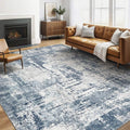 6X9 Area Rugs Living Room: Washable Large Abstract Soft Rug Stain Resistant by LOONGRUG