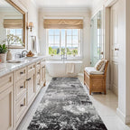 4x8 Rug Non-Slip Washable – Boho Scalloped Runner Rug - Image 5