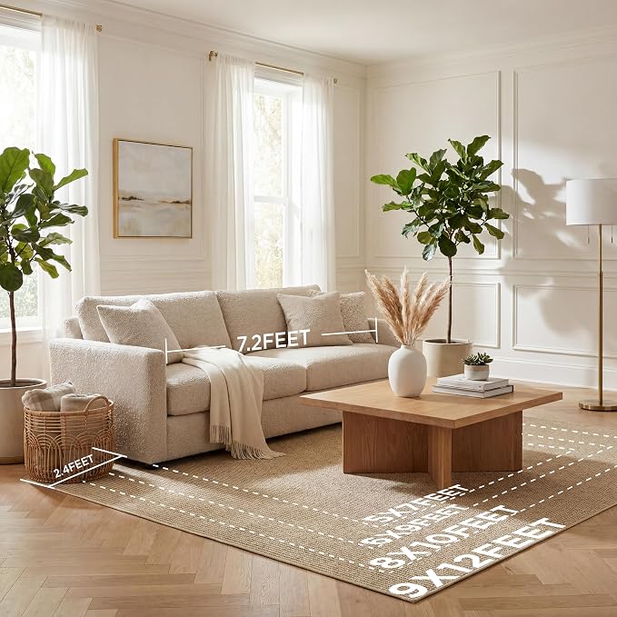 Bedsure 3x5 Faux Wool Area Rugs - Image 4