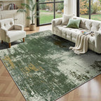 5x7 Area Rugs - Modern Abstract Washable Rug, Ultra Soft Non Slip Low Pile by Yarooge