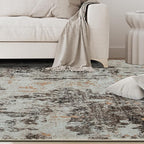 5x8 Area Rugs for Living Room Rug Washable: Abstract Rug for Dining Room - Image 9