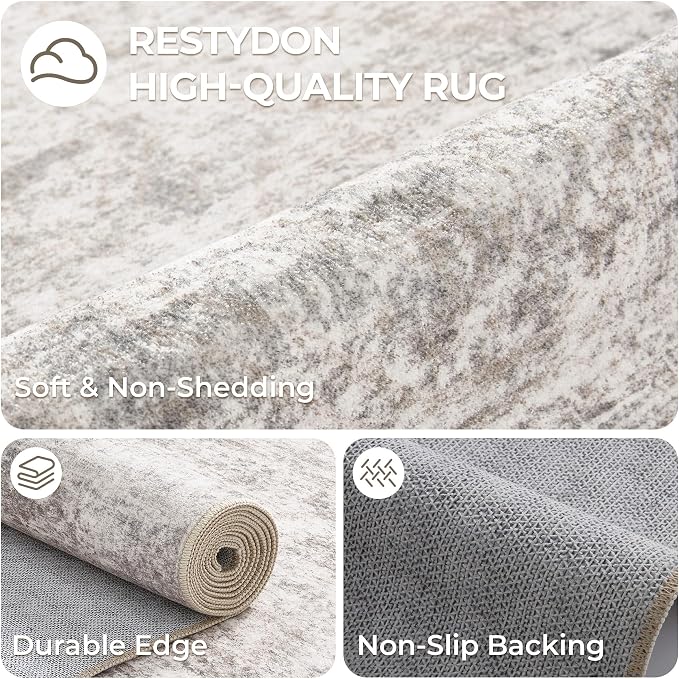 2x3 Washable Rug Runner for Bathroom, Soft Entryway Rug for Laundry Room - Image 7