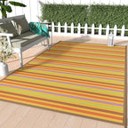GENIMO Outdoor Rug for Patio Clearance, Lightweight Waterproof RV Camping Mat by GENIMO