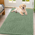 Smiry Dog Door Mat for Muddy Paws 47x32, Absorbent Dirt Trapper, Non-Slip by Smiry