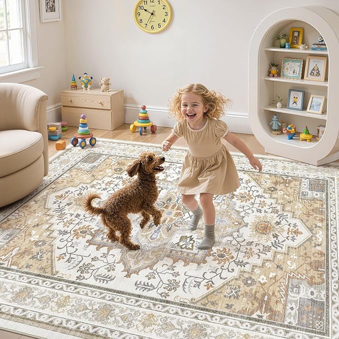 UERMEI 6x9 Area Rug for Living Room - Image 5