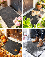 Mibao Front Door Mat, Heavy Duty Durable Welcome Mat - Image 7
