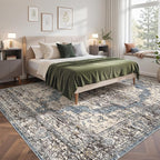 befbee 8x10 Area Rugs for Living Room, Stain Resistant Neutral Washable Rugs - Image 7