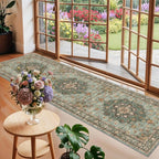 TOPRUUG Green Entryway 2x8 Rug - Image 5