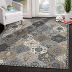 Lahome Moroccan Machine Washable Area Rugs, 4x6 Rug by Lahome