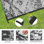 Outdoor Patio Plastic Straw Rug - Image 7