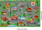 Kids Rug Car Carpet 78.7"x59", Car Rug - Image 2