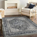 CHAMPLANT Area Rug 5'x7' Washable Rug Traditional Floor Cover Thin Retro by CHAMPLANT