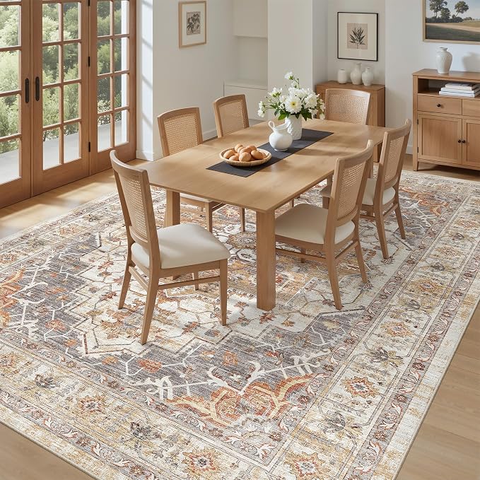 befbee Washable Area Rug 8x10, Large Soft Rugs - Image 8
