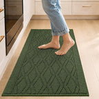 COSY HOMEER Kitchen Rugs 24"x35" Non-Slip Washable Kitchen Mats by COSYHOMEER