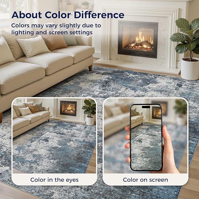 DMOYEST Area Rug Living Room Rugs - Image 6