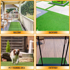 Ottomanson Artificial Turf Golf Hitting Mat 3' x 6' Indoor/Outdoor Waterproof - Image 6