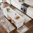 4-Piece Kitchen Rug Set with Runner – Washable Non-Slip Floor Mats - Image 3