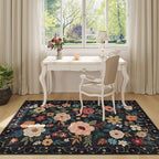 DUKINO 3x5 Area Rug, Floral Rugs - Image 6