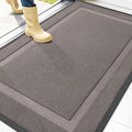 OLANLY Front Door Mat Indoor Outdoor Entrance, Waterproof All-Season, by OLANLY