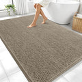 OLANLY Large Bathroom Rugs 70x46, Extra Soft Absorbent Chenille Bath Rugs by OLANLY