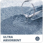 Bosap Bath Mat, Ultra Thin Bathroom Runner Rugs, Large Bath Mats - Image 3