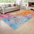 Lahome Modern Abstract Washable 6x9 Area Rugs by Lahome