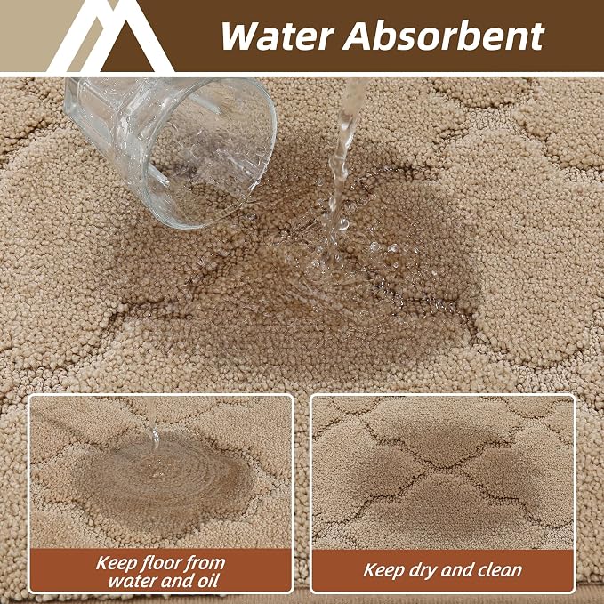 COSY HOMEER Kitchen Rugs 24"x36" Non-Slip Washable Kitchen Mats - Image 5