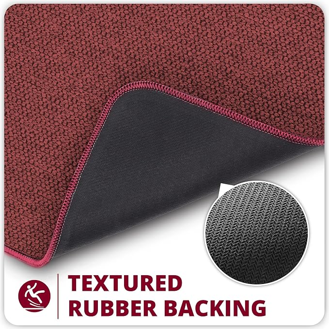 Bosap Bath Mat, Ultra Thin Bathroom Runner Rugs, Large Bath Mats - Image 4