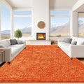 9x12 Orange Area Rugs for Living Room, Large Fluffy Shag Rug for Bedroom Nursery by Unknown