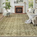 DCX 8x10 Neutral Rug, Kid & Pet Friendly by DCXWashableRug