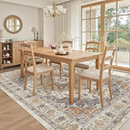 Madane 5x7 Area Rugs for Living Room, Stain Resistant Washable Rugs, Non-Slip - Image 4