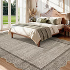 GarveeHome Scalloped Washable Rug 6x9 Rugs - Image 8