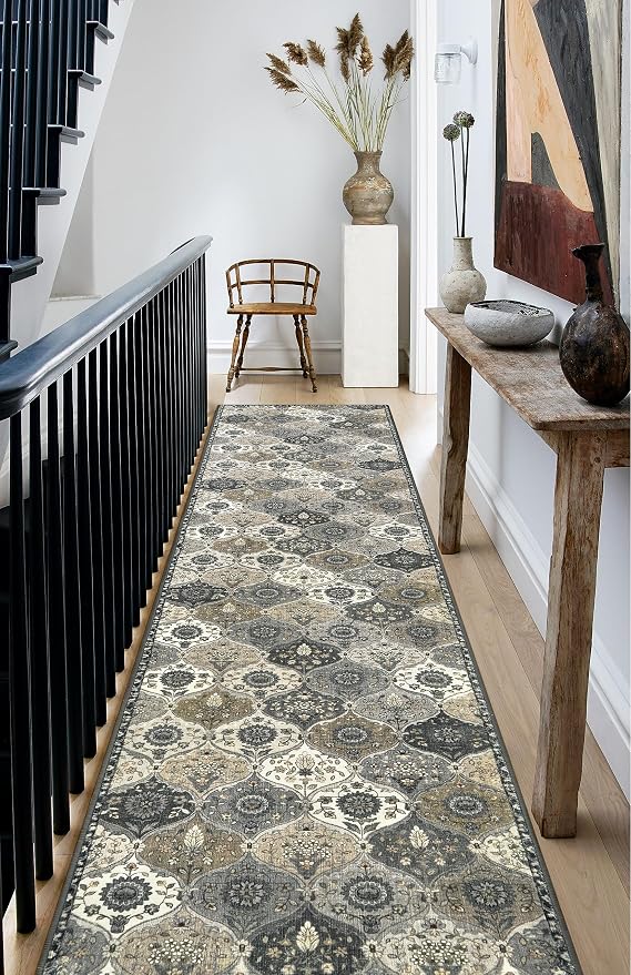 Lahome Moroccan Washable Runner Rug Non Slip, 2x10 Runner Rugs - Image 5