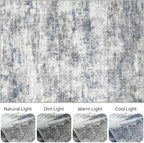10x14 Area Rugs Living Room: Washable Large Abstract Neutral Modern Soft Rugs - Image 9