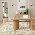 DUKINO 4x6 Rug, Washable Animal Area Rug - Image 8