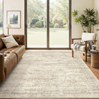 Soalmost 4x6 Area Rugs for Living Room, Vintage Washable Rugs for Dining Room - Image 10