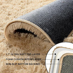 6x9 Area Rugs for Living Room, Large Fluffy Rugs for Bedroom, Fuzzy Shag Soft - Image 4