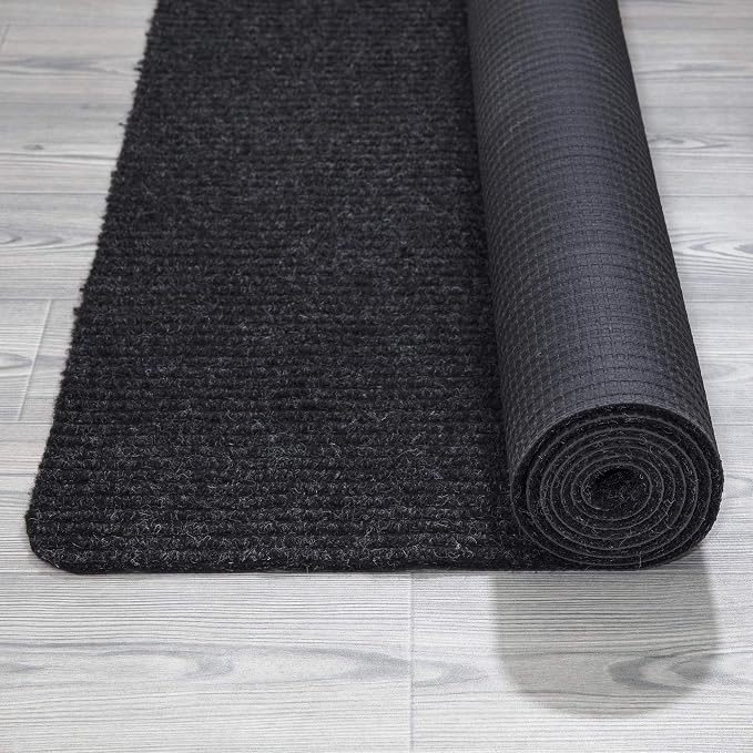 Ottomanson 5' x 6'6" Mud Mat Area Rug Scraper Carpet - Image 7