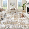 XLUEZ 8x10 Area Rugs for Living Room, Washable Modern Abstract Large Area Rug by XLUEZ
