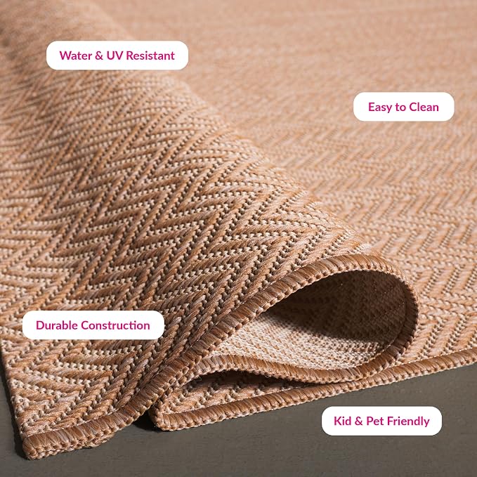 SAFAVIEH Outdoor Area Rug 5'3"x7'7" - Image 13