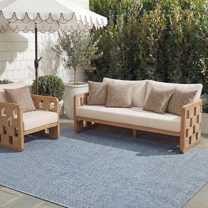 SAFAVIEH Washable Rug Outdoor Courtyard Collection by Unknown