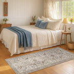 Vintage 2x6 Washable Runner Rugs - Image 8