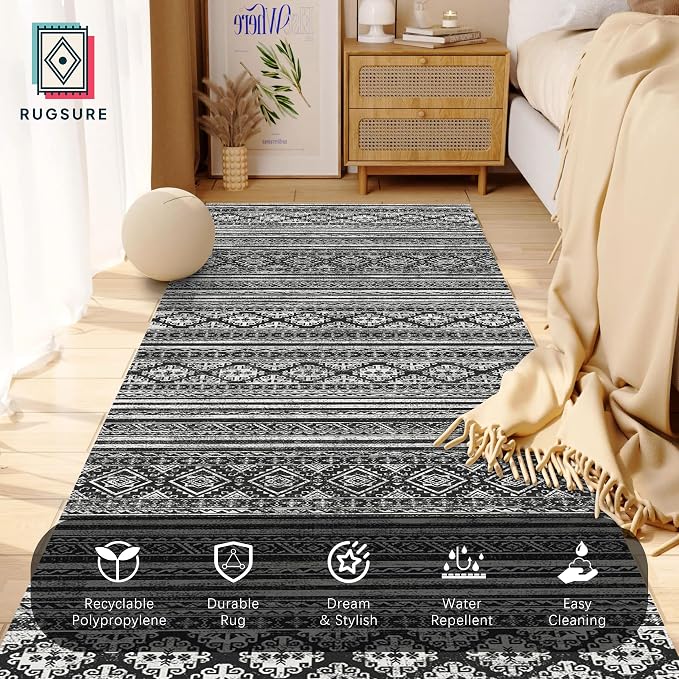 RUGSURE Washable Area Rugs 2'6'' x 8' - Image 4