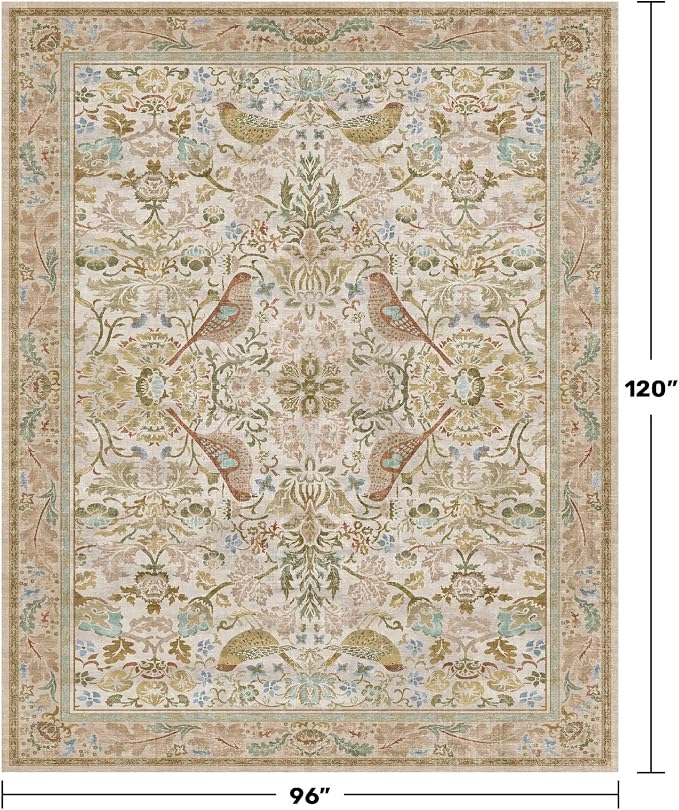 Washable Living Room Rug 8x10 - Image 2
