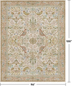 Washable Living Room Rug 8x10 - Image 2